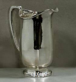 Tiffany Sterling Water Pitcher c1915 SPECIAL HAND WORK