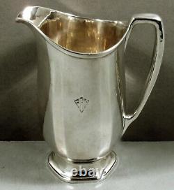 Tiffany Sterling Water Pitcher c1915 SPECIAL HAND WORK