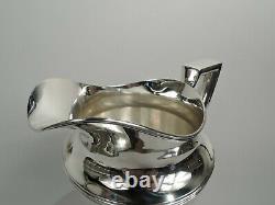 Tiffany Water Pitcher 18181 Antique Art Deco Modern American Sterling Silver