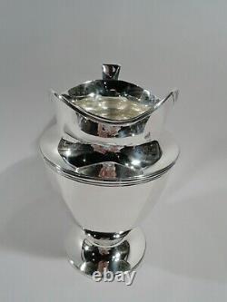 Tiffany Water Pitcher 18181 Classic Art Deco American Sterling Silver