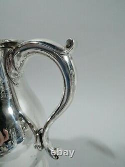Tiffany Water Pitcher 3740 Antique Colonial American Sterling Silver