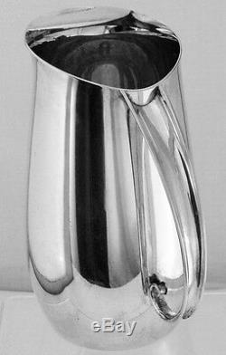 Tiffany and Co Modernistic Sterling Silver Water Pitcher, 3 Pints, No Mono
