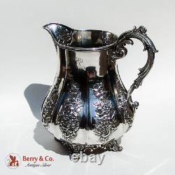 Tiffany and Co Ornate Water Pitcher Sterling Silver 1905