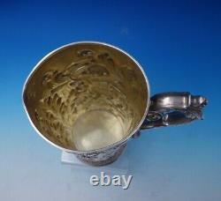 Tiffany and Co Sterling Silver Water Pitcher withGW and Mythological Putti (#5220)
