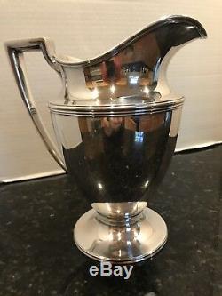 Tiffany co Sterling Silver Water Pitcher