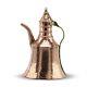 Turkish Copper Pitcher With Lid Traditional Water Jug 5 Liters Capacity