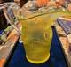 Uranium Glass Water Pitcher Milk Jug American Sandwich Tulip Bellflower Mma