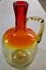 Vintage Blenko Glass 15 Water Pitcher, Rare Joel Myers Jug Color, 1.75 Gallon