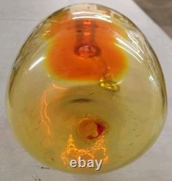 VINTAGE BLENKO GLASS 15 Water Pitcher, Rare Joel Myers Jug Color, 1.75 Gallon