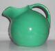 Vintage Homer Laughlin Pottery China Harlequin Lt Green Ice Lip Ball Jug Pitcher