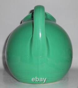 VINTAGE Homer Laughlin Pottery China Harlequin Lt Green Ice Lip Ball Jug Pitcher