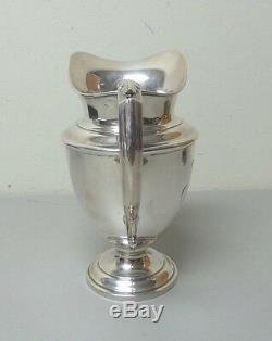 VINTAGE TOWLE STERLING SILVER WATER PITCHER, MONOGRAM N P A, 620 grams