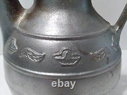 VTG/Antique Pot Belly Milk/Water Jug, Ewer, Pitcher With Hinged Top RARE ITEM