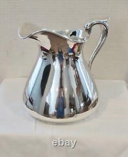 Vintage # 4224 Whiting Sterling Silver Water Pitcher 636 Grams