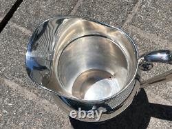 Vintage #969 Manchester Co Sterling Silver Water Wine Pitcher Jug 4.5 Pint