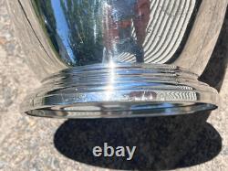 Vintage #969 Manchester Co Sterling Silver Water Wine Pitcher Jug 4.5 Pint