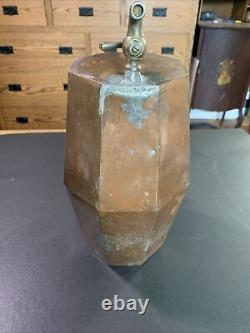 Vintage Artisan Original Handmade Copper Beer Ale Liquor Water Pitcher Spout
