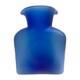 Vintage Blenko Frosted Cobalt Blue With Tint Of Purpple Water Jug 384f 8 Rare