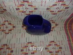 Vintage Cobalt Fiesta Disc Water Jug / Pitcher Fiestaware L9