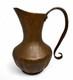 Vintage Copper Pitcher Hand Hammered Original Patina Copper Vase / Old Water Jug