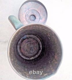 Vintage Copper Water Pitcher Coffee Pot, Milk Pot with Handle, Drinking Water Jug