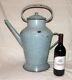 Vintage Enamel Ewer / Pitcher / Jug / Watering Can French