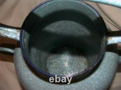 Vintage Enamel Ewer / Pitcher / Jug / watering can French