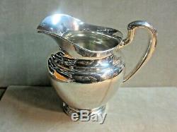 Vintage English Sterling Silver Water Pitcher 23.23 Ozt