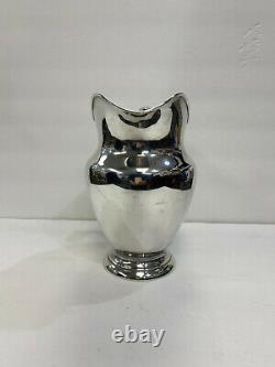 Vintage French Water Pitcher by Gorham #182 Sterling 4-1/4 Pint