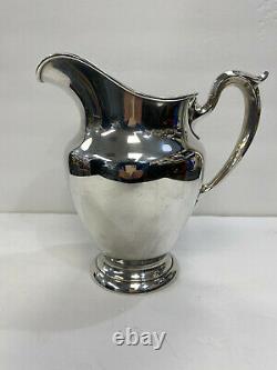 Vintage French Water Pitcher by Gorham #182 Sterling 4-1/4 Pint