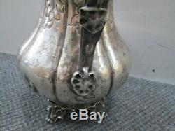 Vintage Gorham Coin Silver Large Water Pitcher