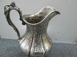 Vintage Gorham Coin Silver Large Water Pitcher