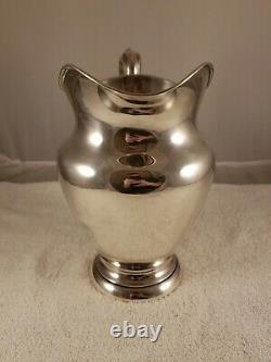 Vintage Gorham Sterling Silver 4 1/4 Pint Water Pitcher #182