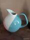 Vintage Hall China Eva Zeisel Tri-tone Water Pitcher Jug Hallcraft 1950's Mcm