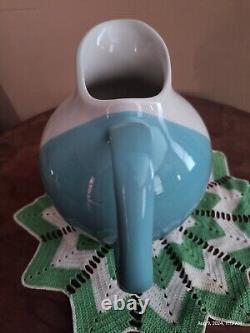 Vintage Hall China Eva Zeisel Tri-Tone Water Pitcher Jug Hallcraft 1950's MCM