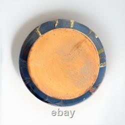 Vintage Handmade Botijo Water Jug Drip Glaze Unique Ceramic RARE FIND