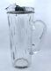 Vintage Hawkes Sterling Silver Crystal Water Drop Motif Pitcher
