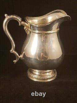 Vintage International Prelude Sterling Silver 4 1/4 Pint Water Pitcher