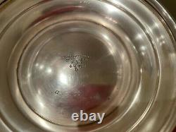Vintage International Silver Company Isc Sterling Water Pitcher 4 1/2 Pints 9 In