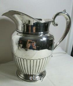 Vintage Manchester Sterling Silver Water Pitcher 4.5 Pint #969
