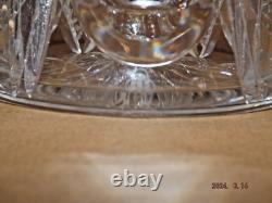 Vintage Marked Hawkes Brunswick Brilliant Cut Glass Water Pitcher Jug
