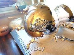 Vintage / Maybe Antique Sheffield Sterling Silver Plate Water Pitcher S-8506