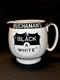 Vintage Old Shelley Buchanan's Black And White Whisky Water Pitcher Jug England