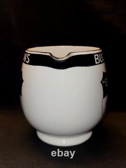 Vintage Old Shelley Buchanan's Black And White Whisky Water Pitcher Jug England