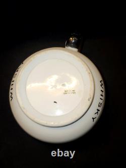 Vintage Old Shelley Buchanan's Black And White Whisky Water Pitcher Jug England