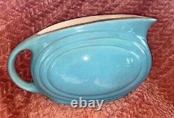 Vintage & RARE 1940s Red Wing Pottery Streamlined Ice Box Jug (no lid)