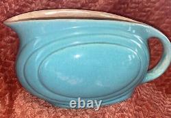 Vintage & RARE 1940s Red Wing Pottery Streamlined Ice Box Jug (no lid)