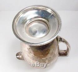 Vintage Reed & Barton USA Sterling Silver Large Water Pitcher Engraved 32 toz