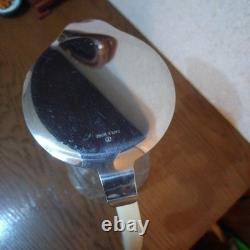 Vintage Retro Water Pitcher Glass Jug with Cold Handle