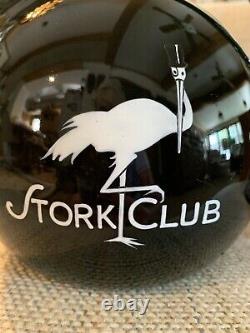 Vintage STORK CLUB Water? Ball Jug/ Pitcher Ashtray Hall China Co. EXCELLENT